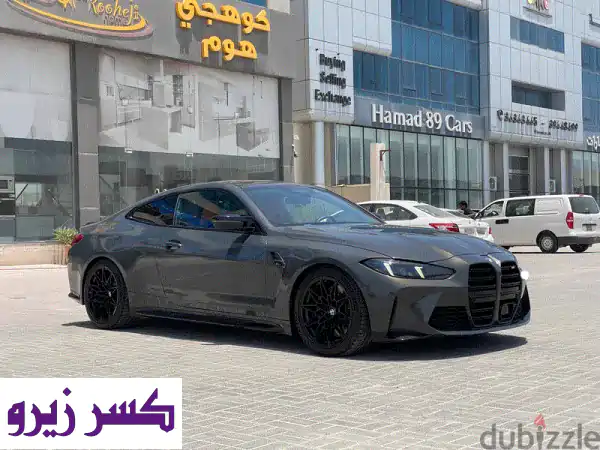 فرصة العمر: BMW M4 2025 الرمادية | فل أوبشن | 12900 كم | البحرين
