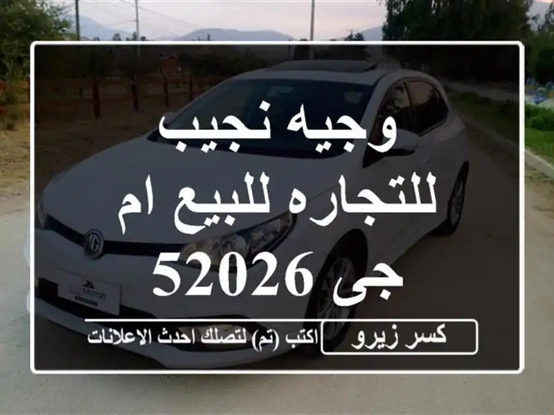 وجيه نجيب للتجاره للبيع ام جى 52026