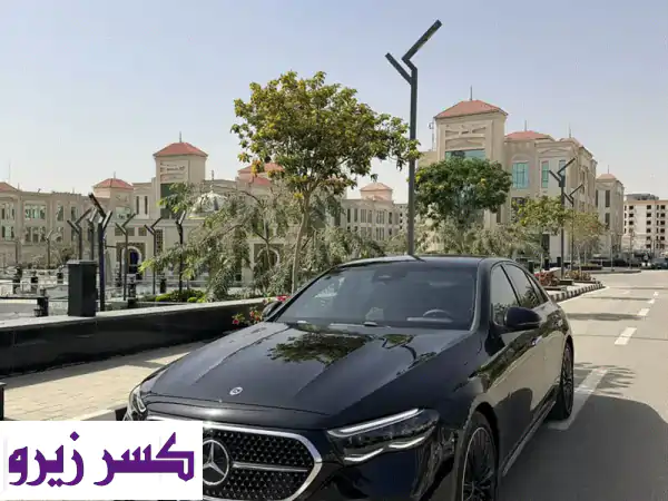 فرصة ذهبية: مرسيدس E200 2026 AMG Premium Plus كسر زيرو 3000 كم فقط! ✨