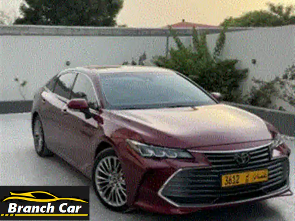 تويوتا افلون خليجي ⁦⁦SE⁩⁩+ عنابي وداخل جلد بيج فل مواصفات بحالة الوكالة