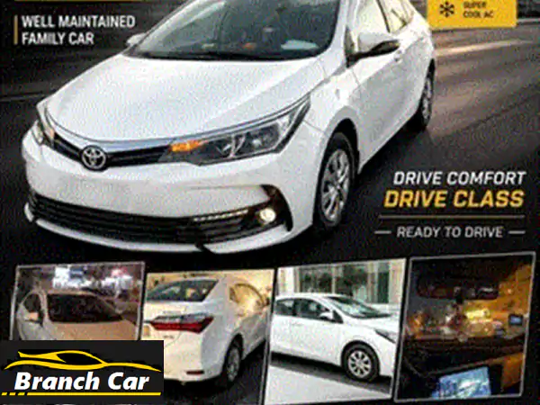2017/18 Toyota corolla 1.6 very low mileage 130 k android system extra 2 screen with bazuka z  (285