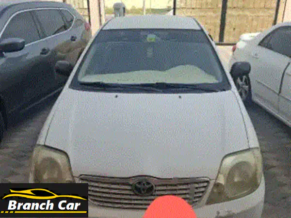 سيارة تويوتا كورولا 2001، سيارة جيدة جداً لا تحتاج لأي مصاريف. رخصة السيارة سارية حتى شهر 12. ...