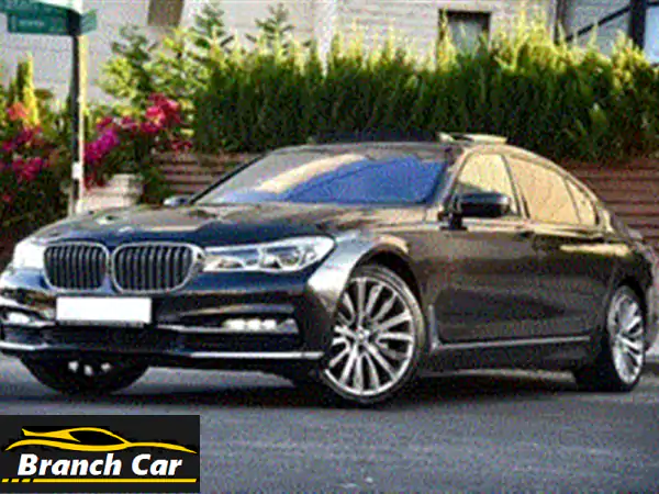 الفخامة تنتظرك: BMW 730 Li 2017 طلب خاص - 44 ألف كم | صيانة وكالة (عمان)