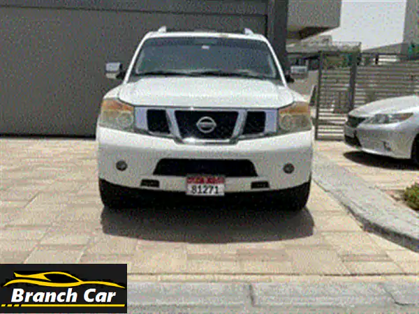 2012 Nissan Armada  Full Options  GCC Specs  1 st Owner  Lady Driven