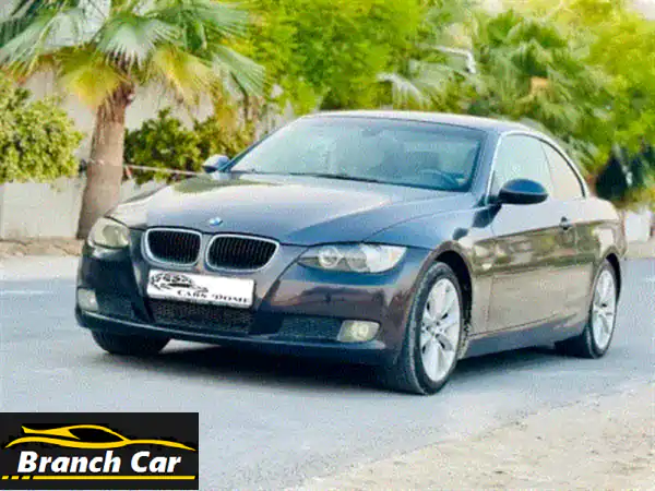 بي إم دبليو 320 i موديل 2008، محرك 2.0 تيربو بأربع أسطوانات، مكشوفة (كابريوليه). عداد المسافة: ...