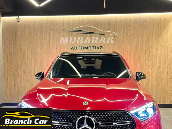 مرسيدس بنز GLC 300 موديل 2024 حمراء | SUV فاخرة بمسافة 4000 كم فقط! (Mercedes-Benz GLC)