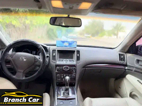 فرصة ذهبية بأبوظبي: إنفنتي G25 S 2012 – رياضية، فاخرة، وجاهزة للانطلاق!