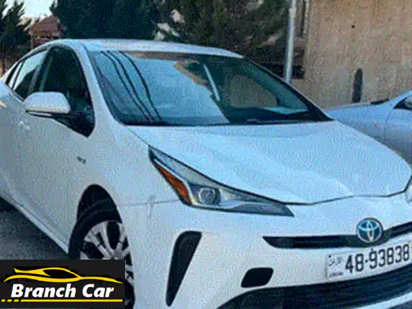 تويوتا بريوس لون ابيض لؤلؤي مديل ⁦⁦2020⁩⁩ فحص ⁦⁦3⁩⁩ جيد بطاريه ليثيوم بسعر مغري قابل للبدل  (285065