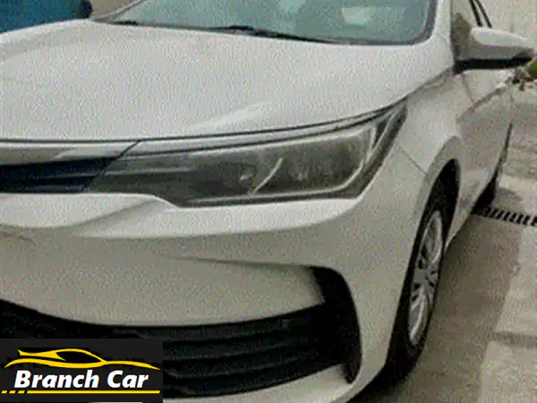 كرولا ⁦⁦2019⁩⁩ شرط الفحص جير مكينة شاصي يوجد فحص مرفق اصباغ متفرقه