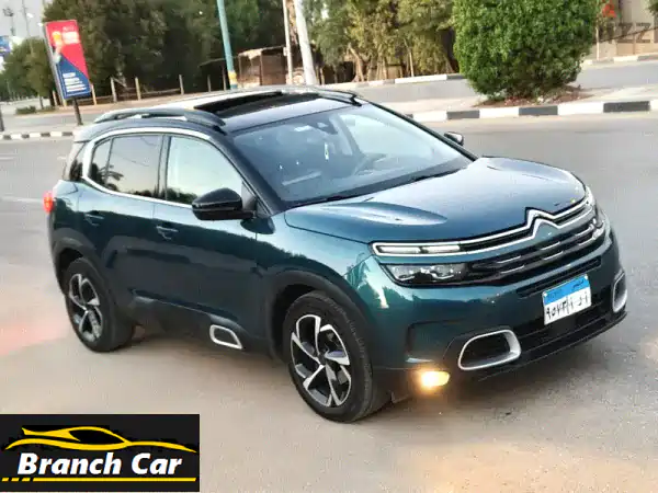 امتلك رفاهية Citroen C5 Aircross 2021 Shine - حالة الزيرو وصيانة توكيل كاملة!