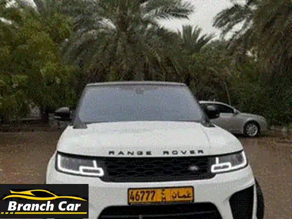فرصة لا تعوض: رنج روفر سبورت سوبرتشارج (تحويل 2022) V8 جبار | بيعة مستعجلة بمسقط