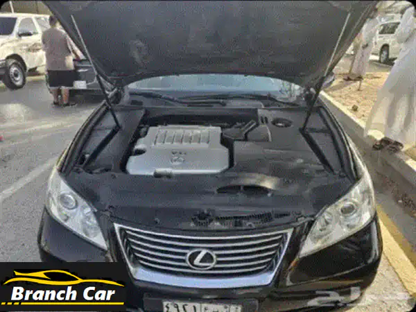 نوع السيارة لكزس es موديل 2009  سعودية. المواصفات فل كامل. العداد 440000 كم. اللون الخارجي أسود. ..