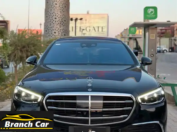 مرسيدس S450 موديل 2023 عداد 3000 km فقط وكيل
