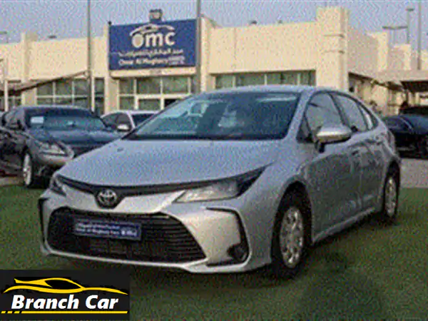 TOYOTA COROLLA 2022 GCC SILVER 1.6