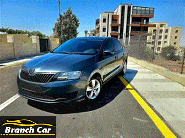 سكودا رابيد ⁦⁦2019⁩⁩ اوتماتيك دهان شركه ⁦⁦1400⁩⁩ تيربو بنزين ايد صفر