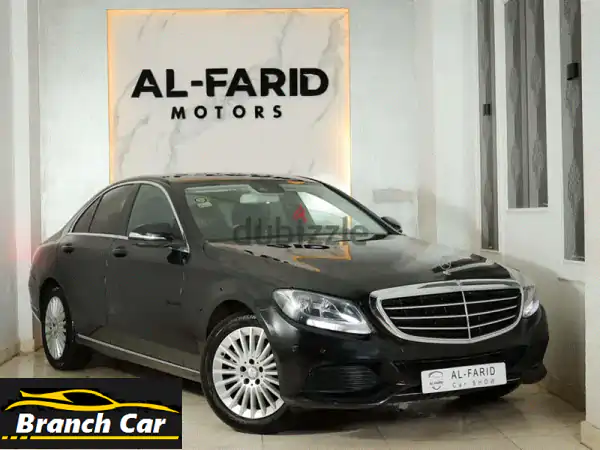 MercedesBenz C1802015 بحالة مميزة بدون خربوش بافضل سعر للكاش والقسط