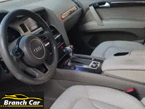 q72013 للبيع. اودي q7 موديل 2013 نظيف جدا، كل شيء شغال بالسيارة، وتوني مطلعها من التلميع. المحرك ...