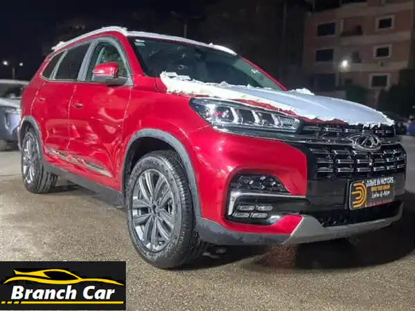 شيرى تيجو 82027  Tiggo 8 luxury 20275 seats  ارخص سعر في مصر