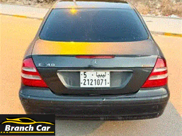 مرسيدس E240 (2004) | سيارة الدار الفاخرة للبيع في طرابلس - سعر مميز!