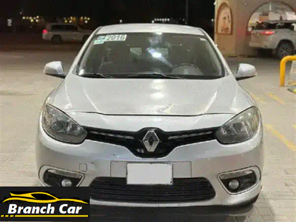 رينو فلوانس أوتوماتيك. ماكينة وجير وكالة. يوجد رش في الصدام الخلفي والباب الخلفي الأيسر.