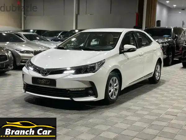امتلك تويوتا كورولا 2018 الأسطورية | 1.6L وكالة البحرين بصيانة منتظمة | عرض خاص!