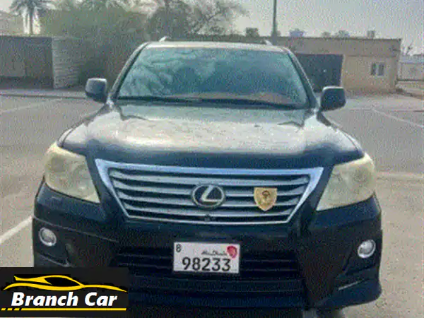لكزس LX570 2012 للبيع: قمة الفخامة الخليجية المتكاملة، نظافة استثنائية وجاهزة للمغامرة!